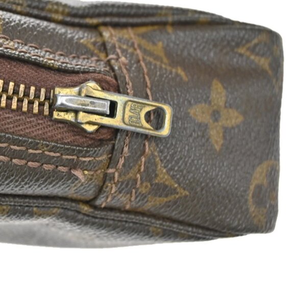 LOUIS VUITTON Trousse Toilette 23 Clutch Hand Bag Monogram Brown - Picture 7 of 16
